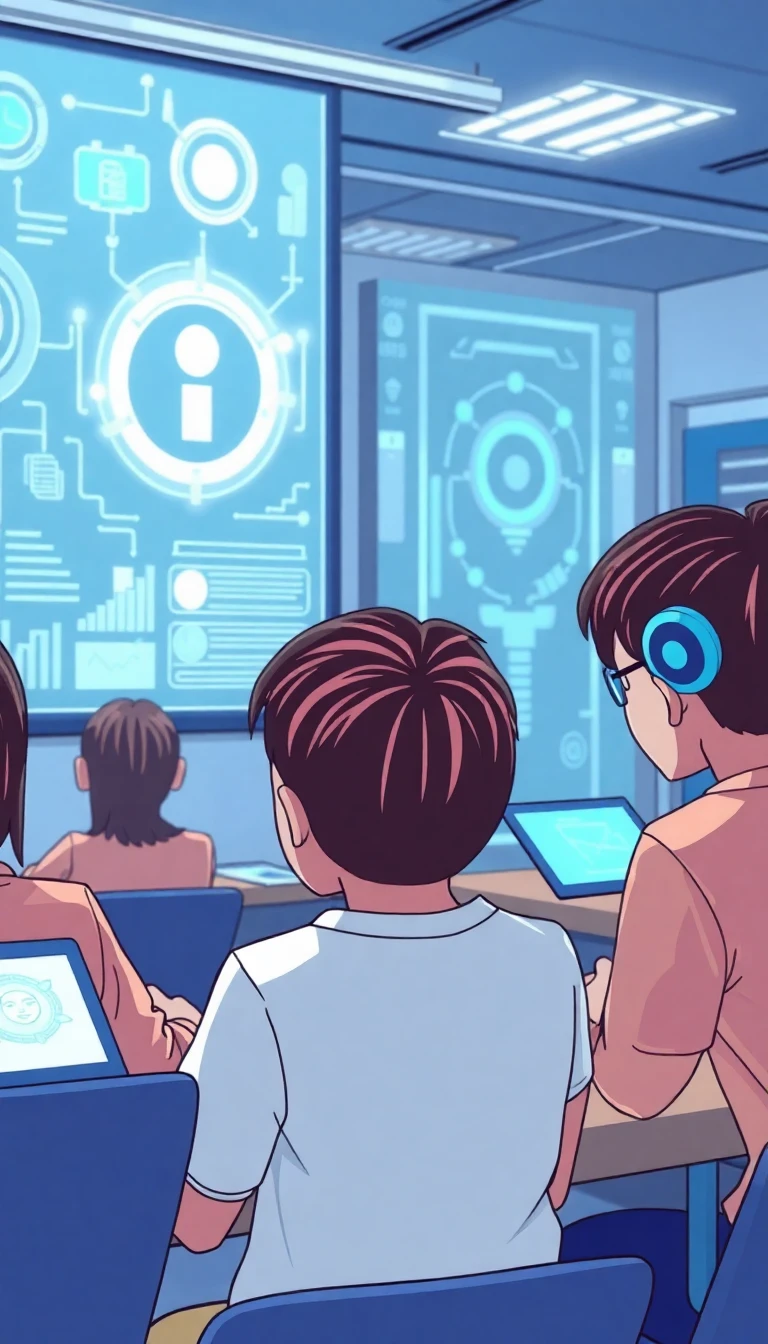AI in Education Illustration